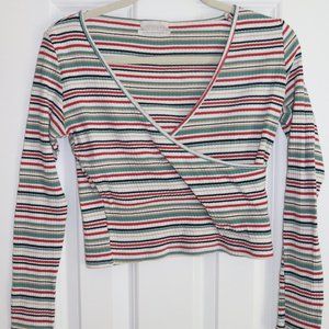 Urban outfitters knit crop top